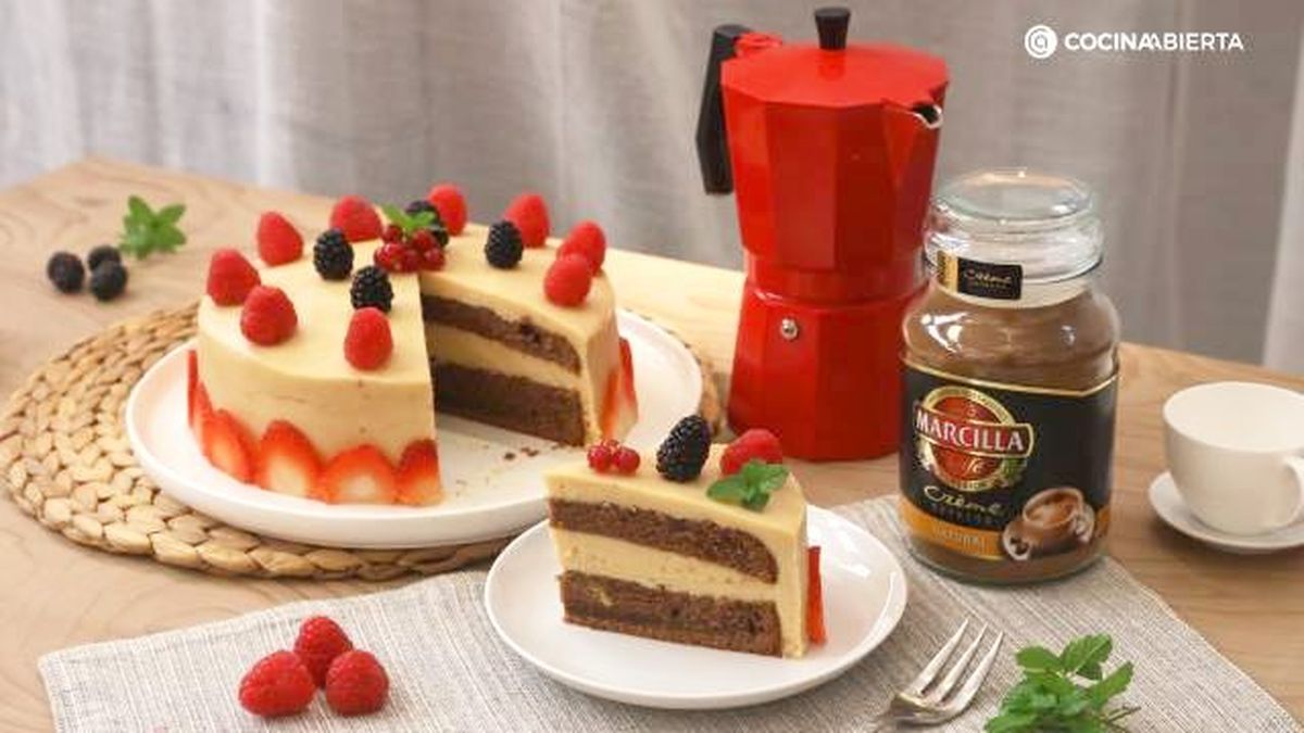 tarta capuchino paso 7