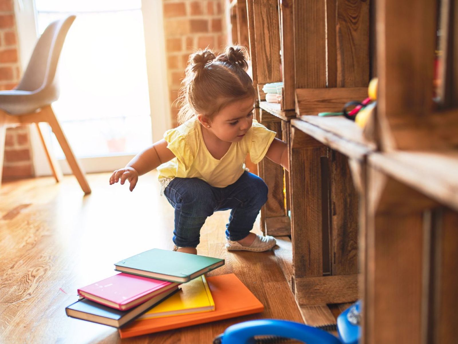 Muebles adaptador a los niños