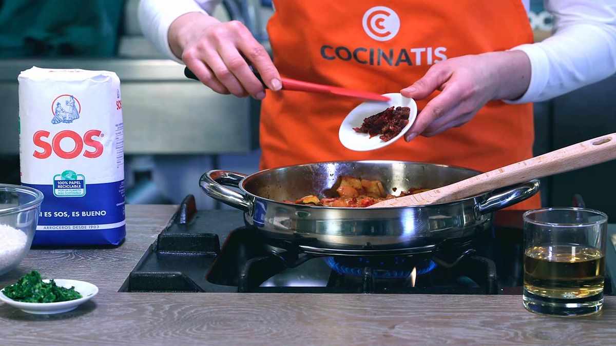 Receta de arroz con bacalao  paso 5