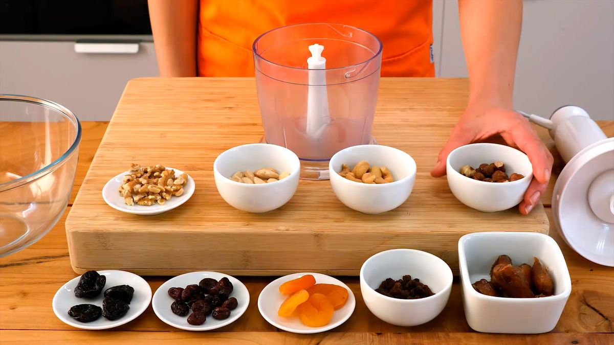 Receta de barritas energéticas   paso 2