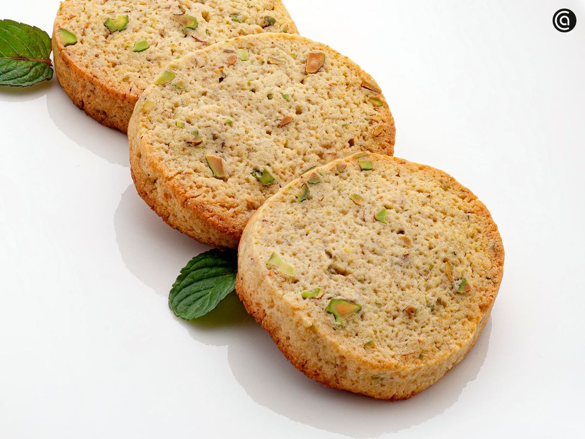 Galletas de mantequilla y pistachos de Karlos Arguiñano