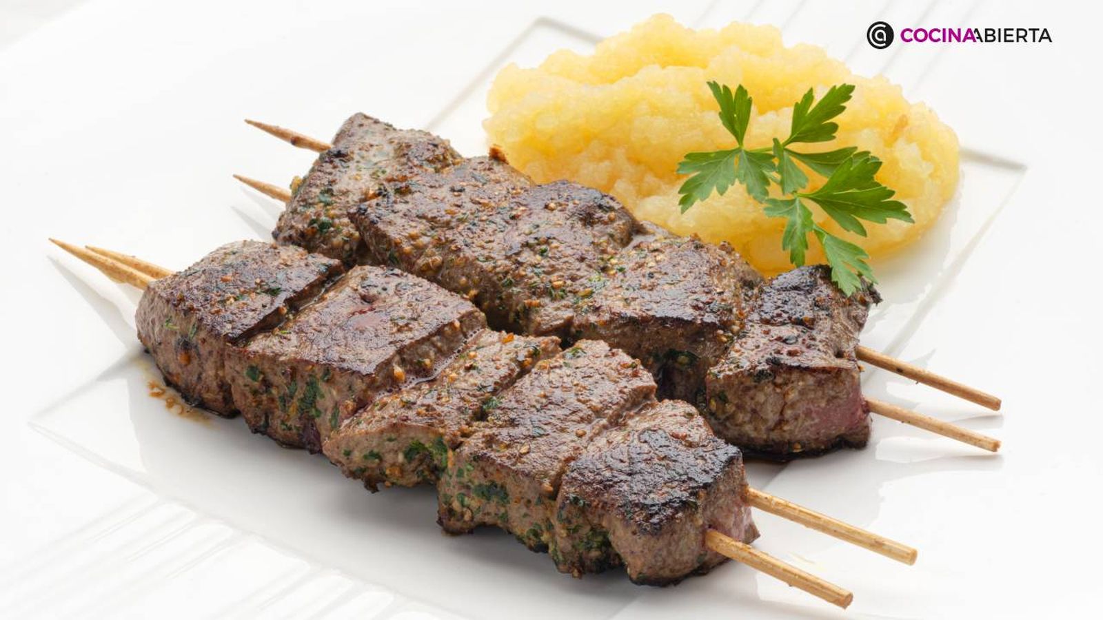 brochetas higado