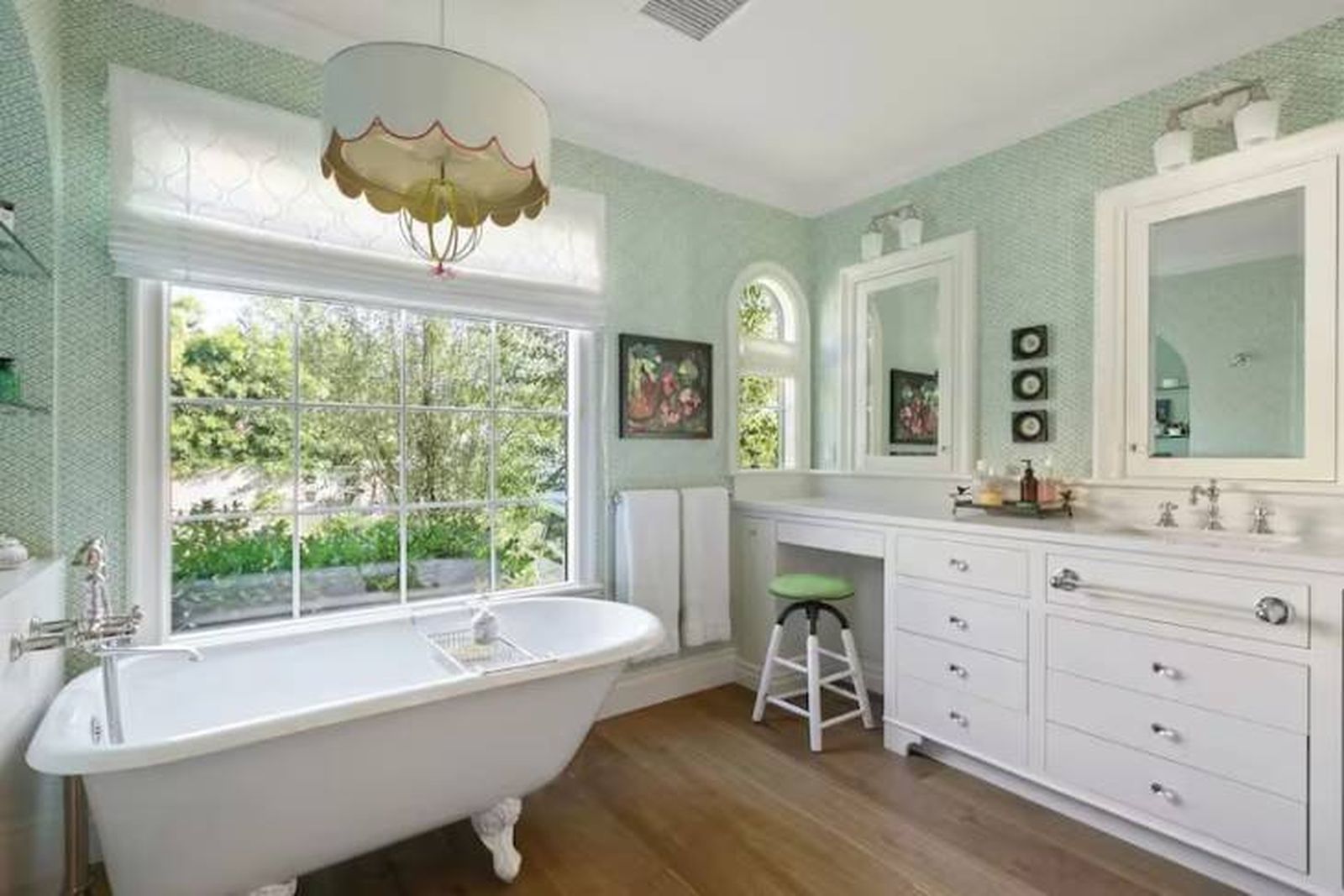 baño casa emma stone