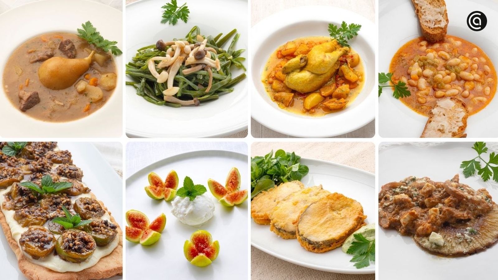 Recetas completas y variadas para toda la semana con propuestas de Karlos, Eva y Joseba Arguiñano