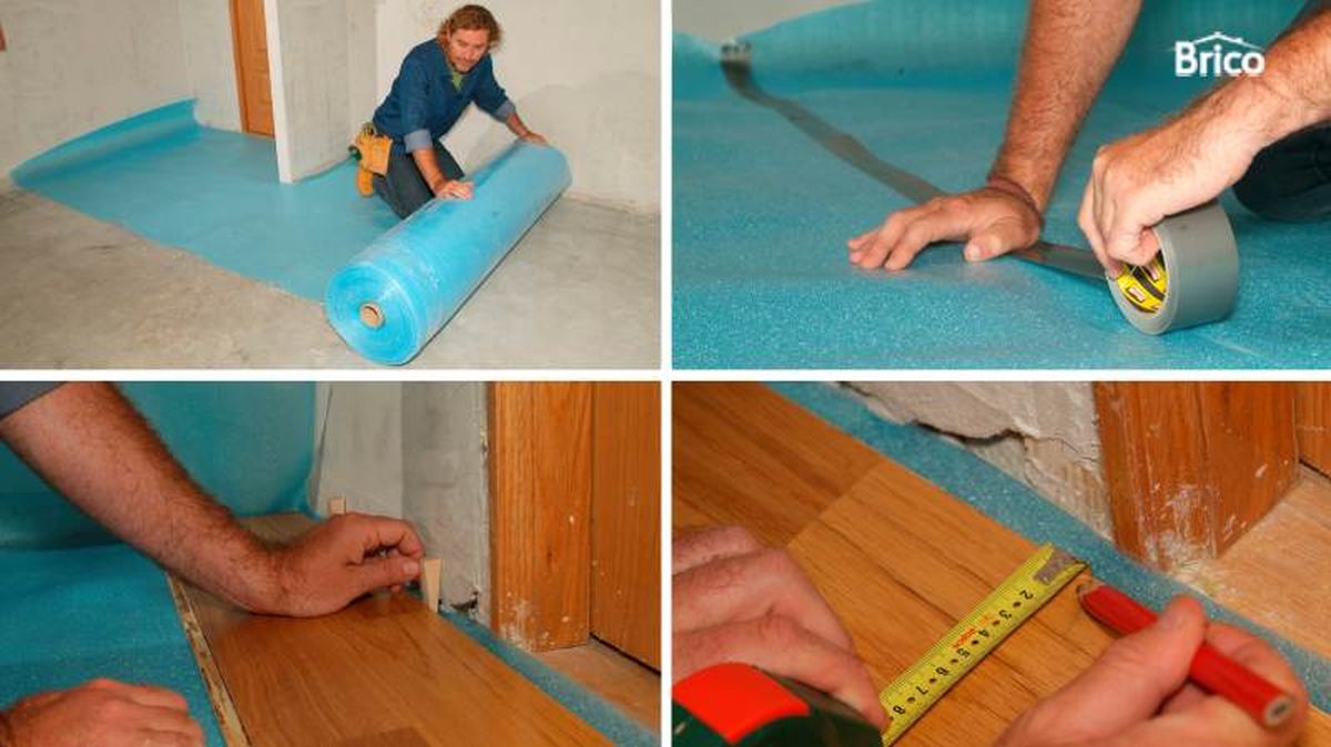 Primeros pasos para colocar una tarima flotante