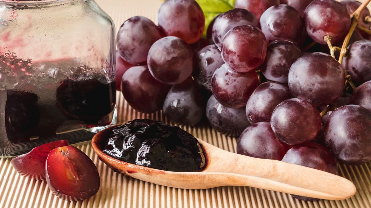 Mermelada de uvas