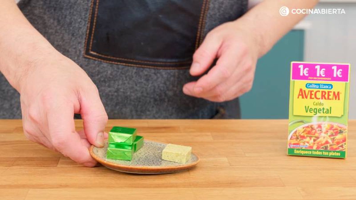 pastilla de caldo vegetal avecrem gallina blanca