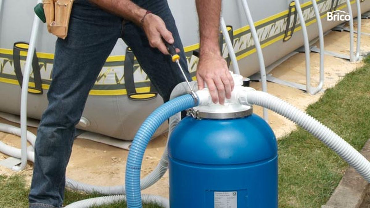 Piscina desmontable paso 19