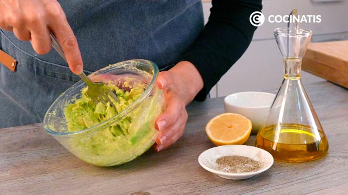 Receta de pastel salado con pan de molde  paso 1