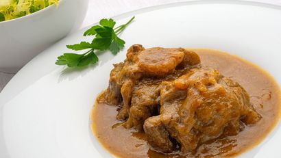 Rabo de ternera en escabeche