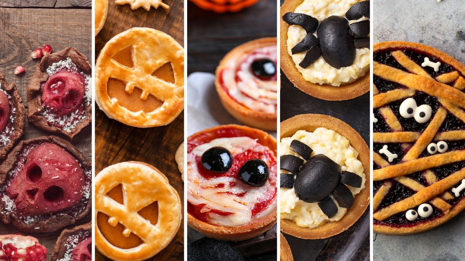 Tartaletas de Halloween Tartaletas de Halloween