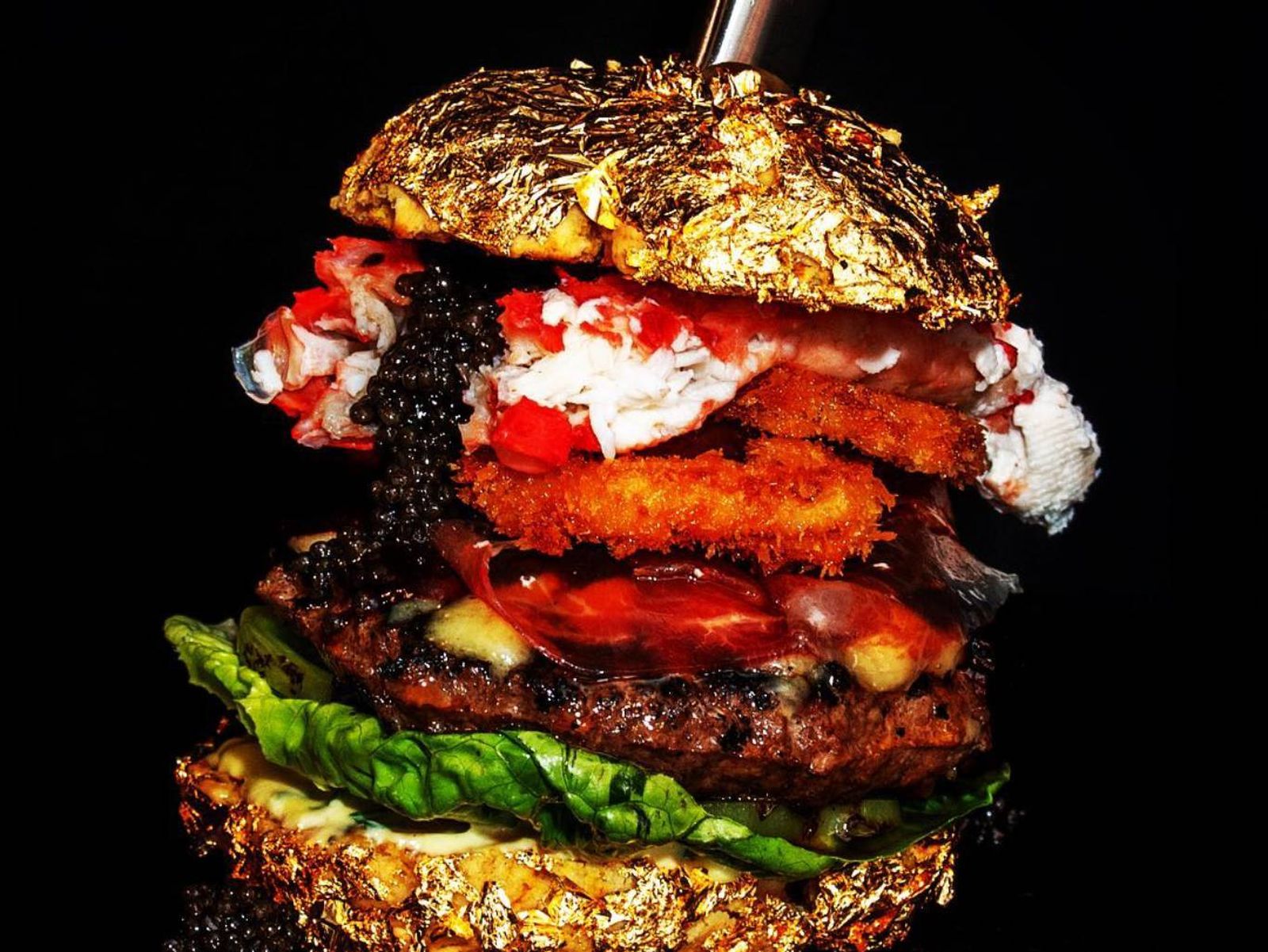 "The Golden Boy", la hamburguesa más cara del mundo.
