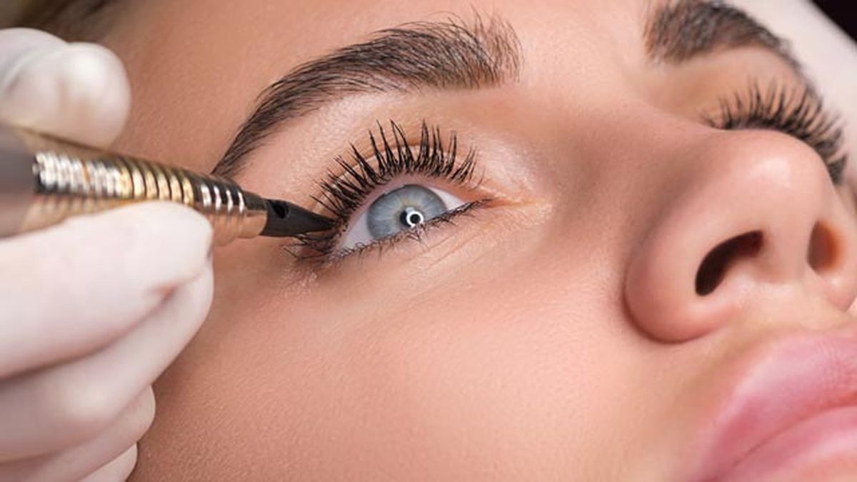 que es el punteo de pestanas delineado semipermanente
