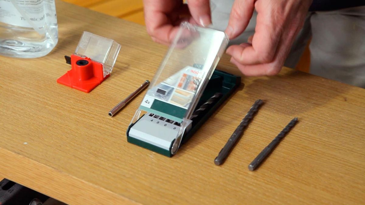 Cómo perforar materiales duros paso 4