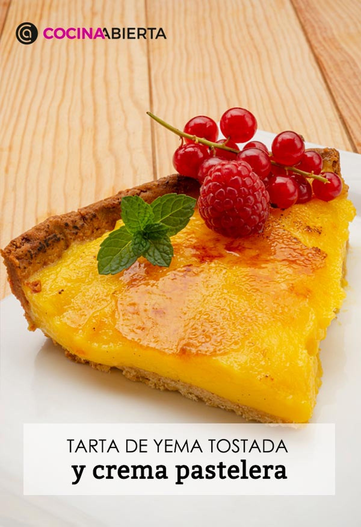 KARL66600320 tarta de yema tostada receta de eva arguinano presentacion