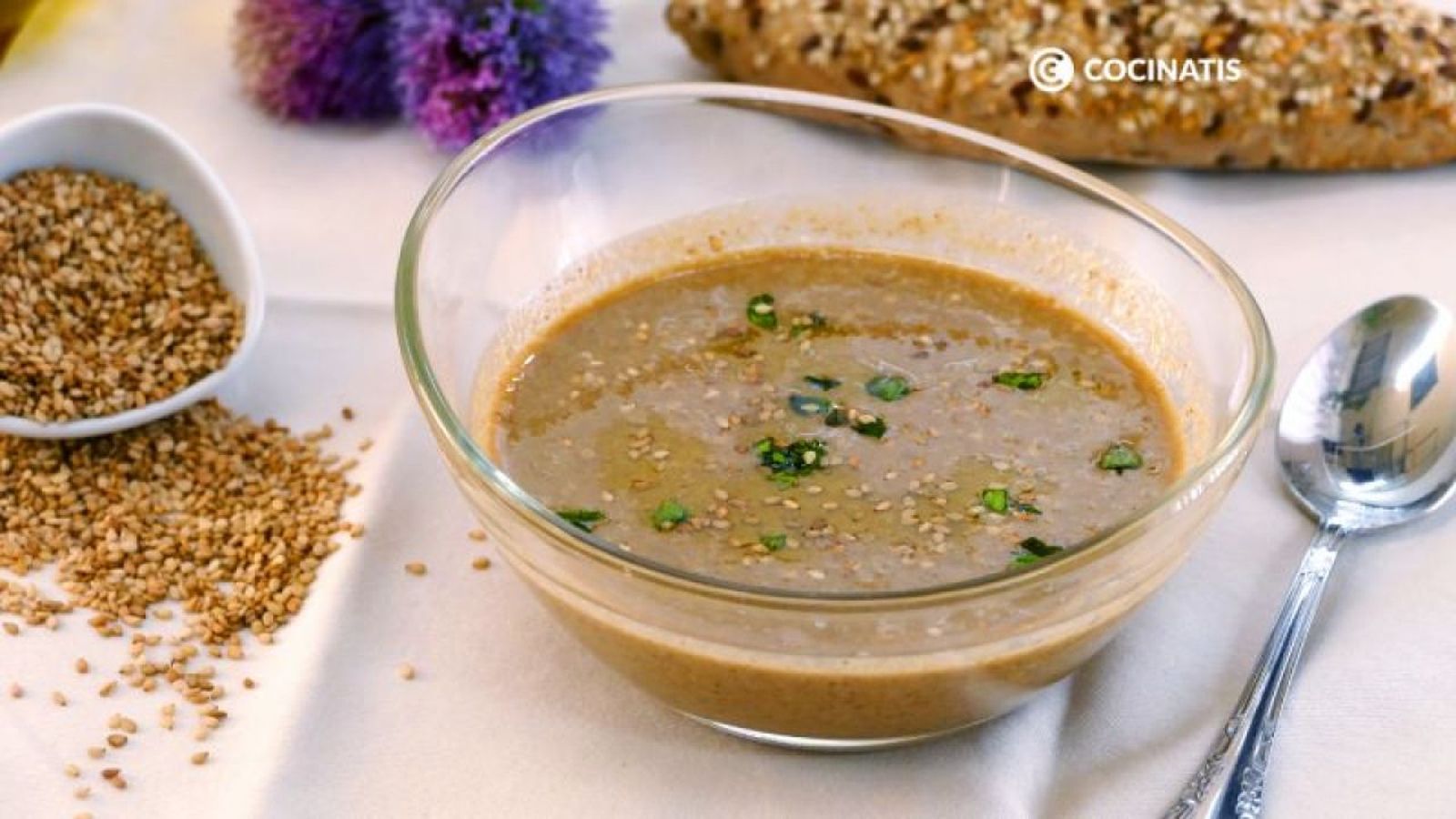 Salsa tahini casera