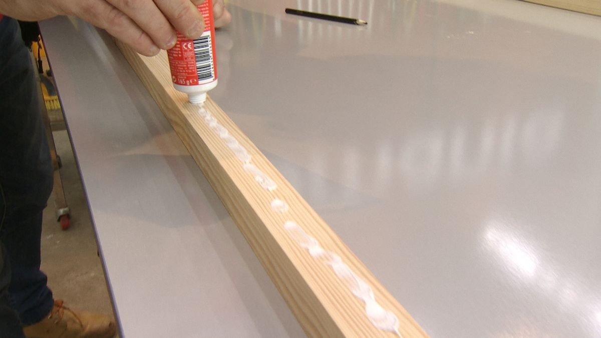 Mesa abatible de cocina paso 5