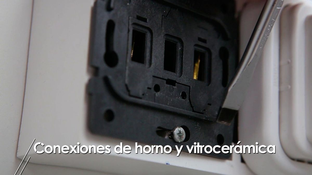 Conexiones de horno y vitrocerámica paso 2