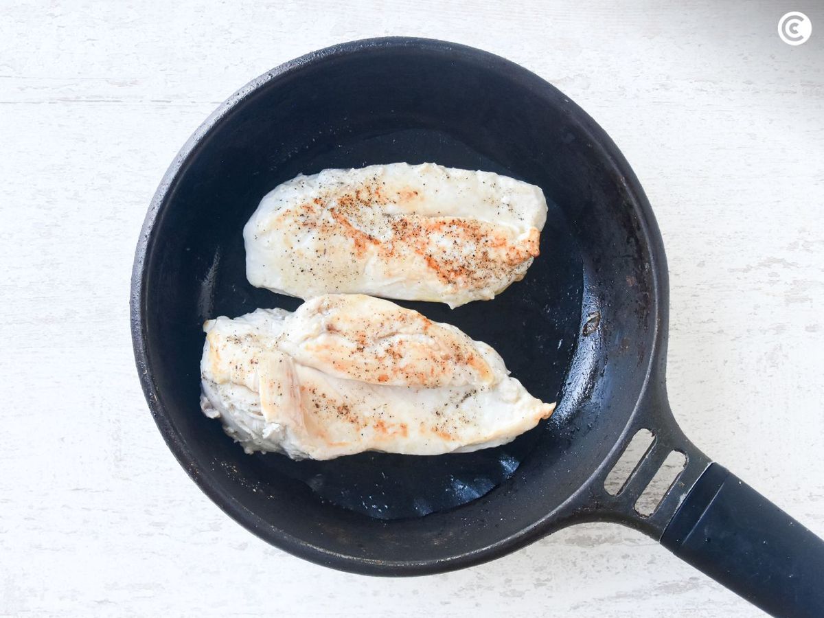 Dorar las pechugas de pollo sin hacerlas por dentro