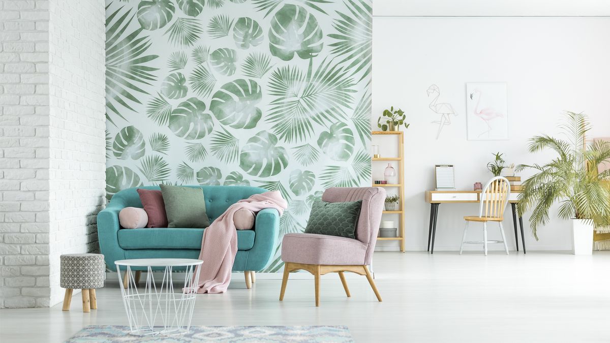 Usar el papel tapiz de forma creativa puede generar resultados muy interesantes