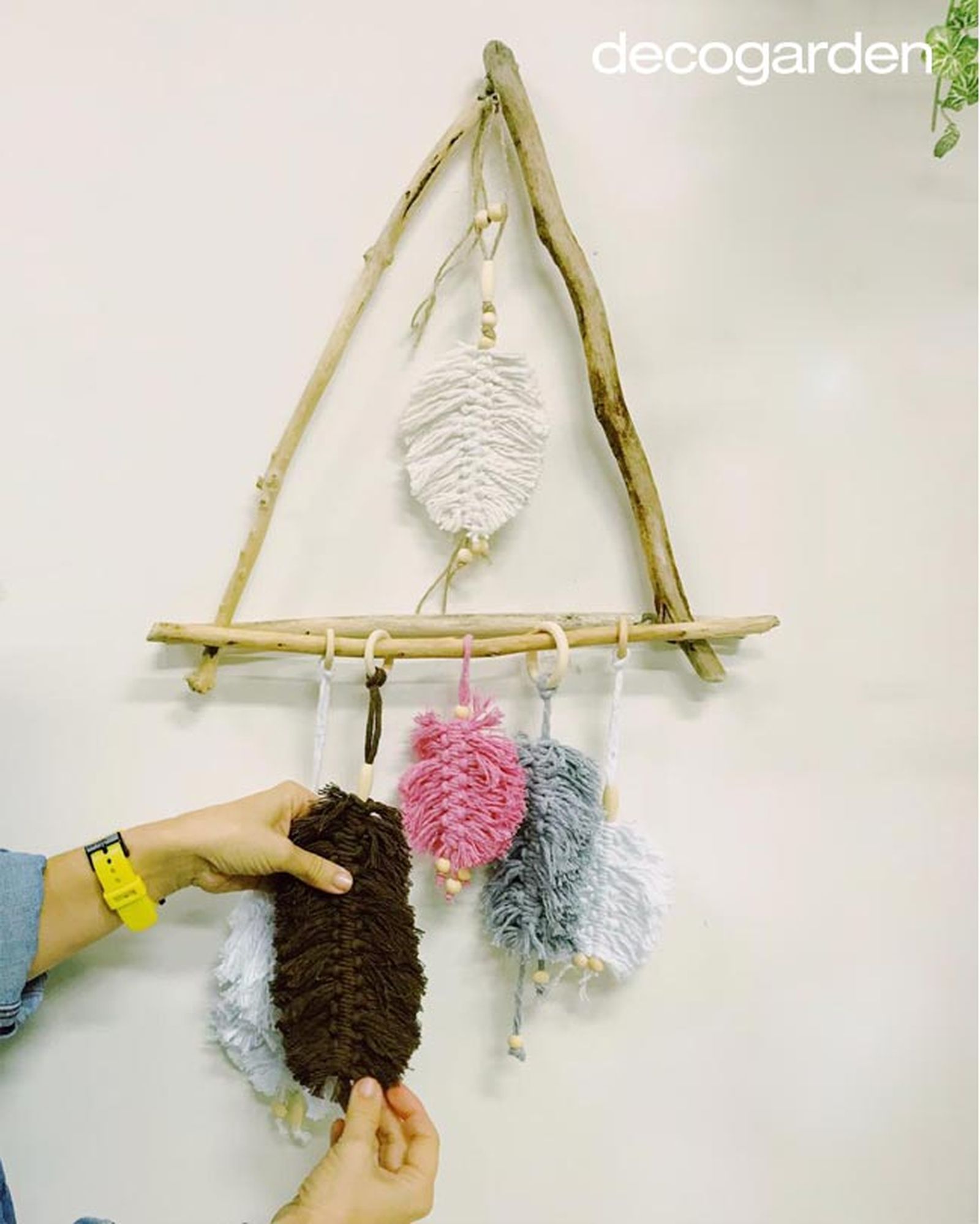 como hacer hojas de macrame 2 como hacer hojas de macrame 2