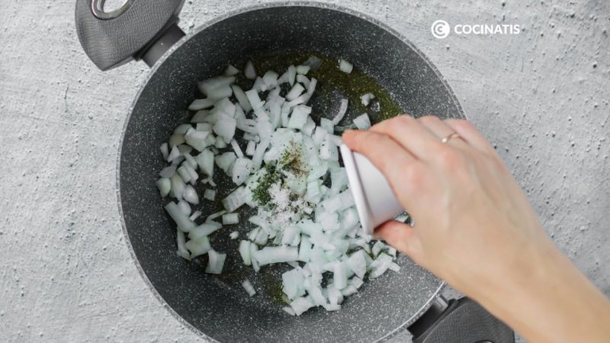 Sofreímos la cebolla