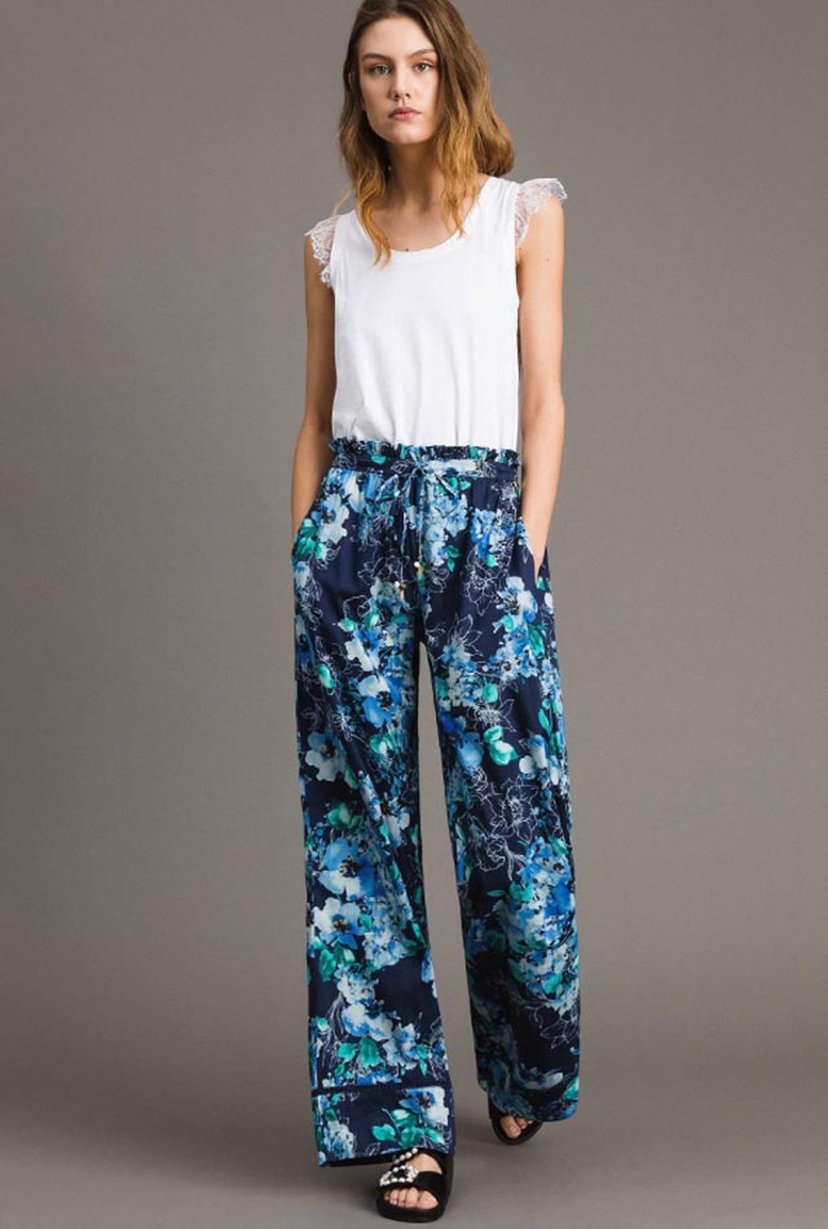 los vestidos de flores tendencia para este verano pantalon