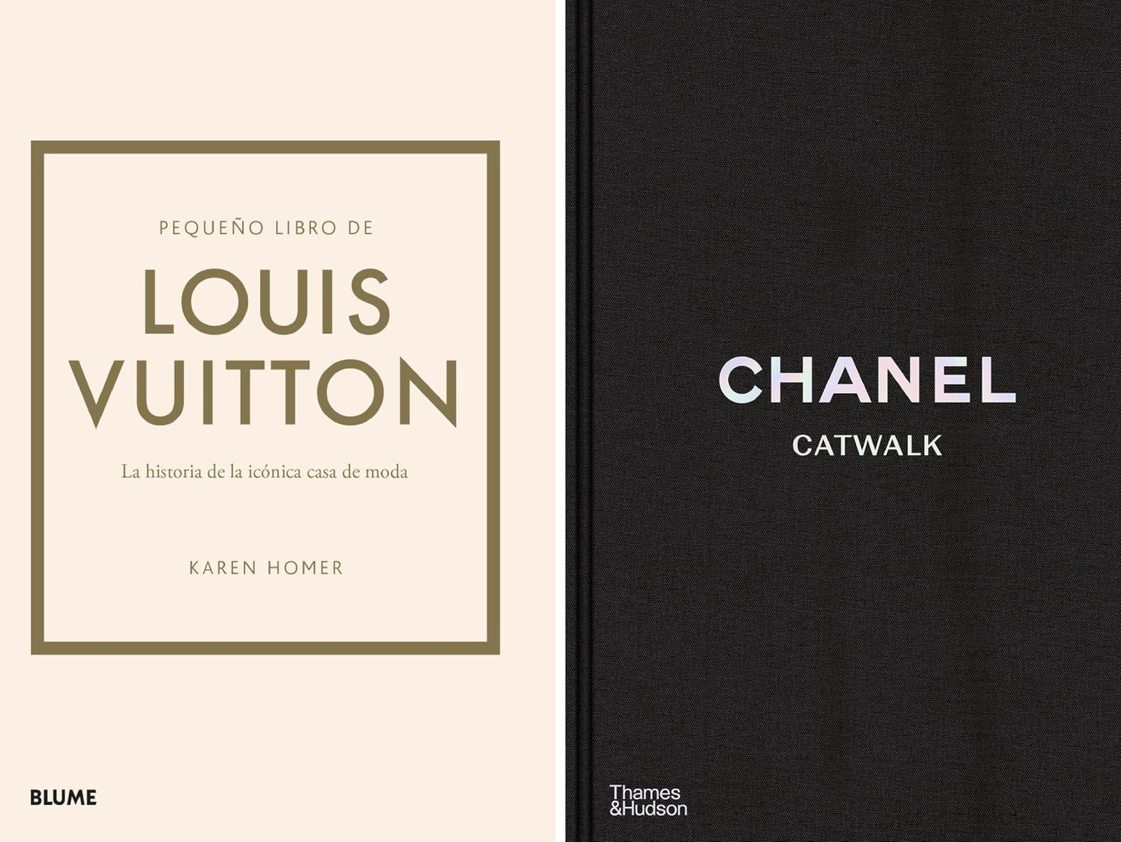 Libros de Louis Vuitton y Chanel / Fotos: Amazon Libros de Louis Vuitton y Chanel / Fotos: Amazon