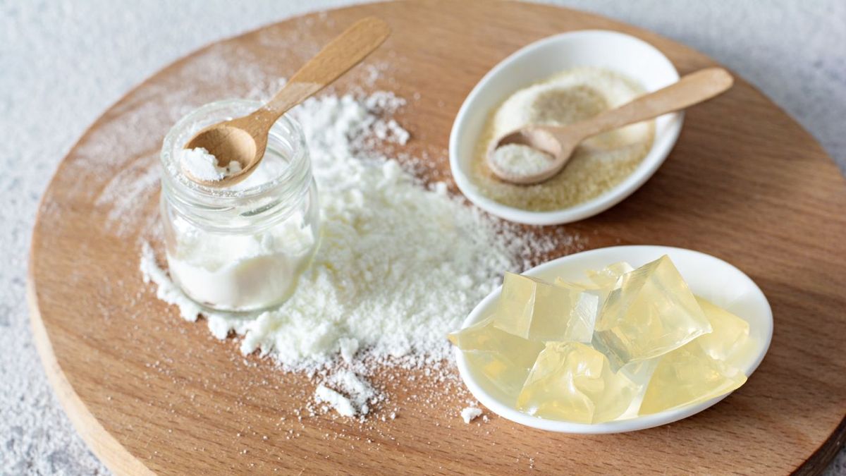 Agar agar en diferentes formatos