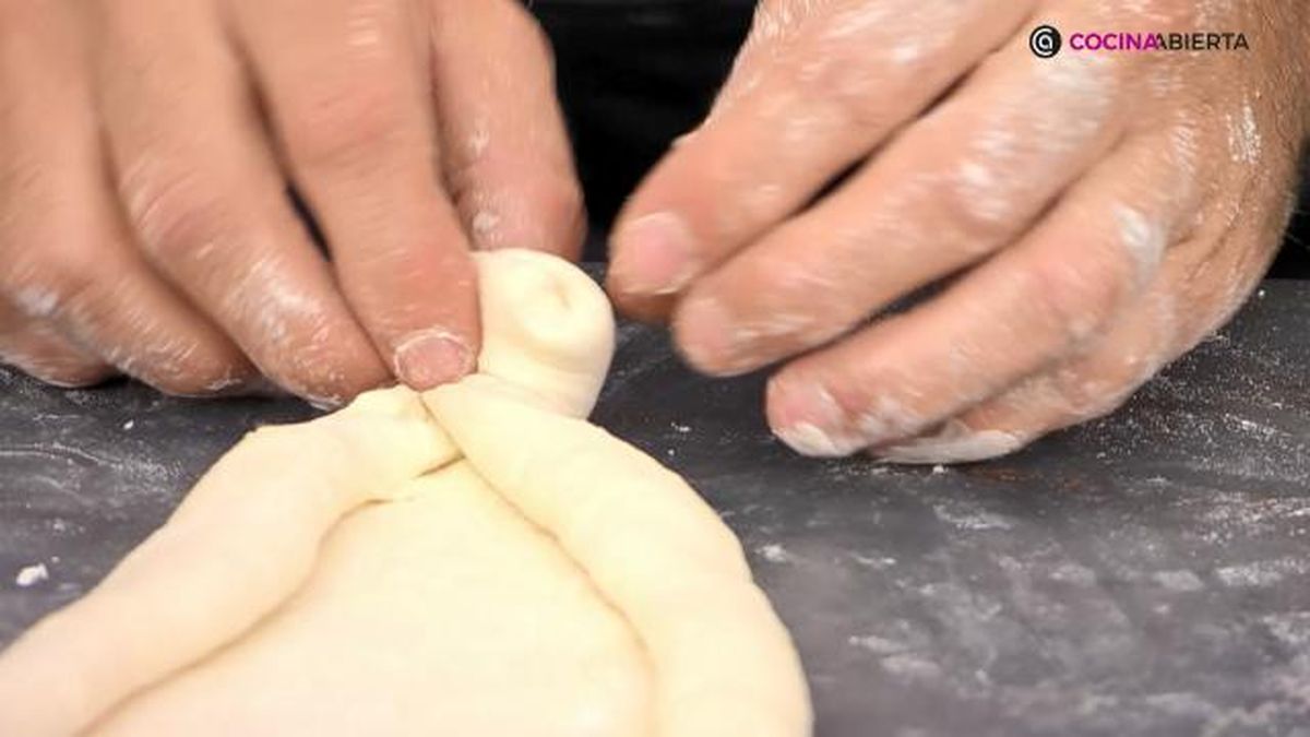 Karl7218 Pan relleno queso huevo paso pliegue