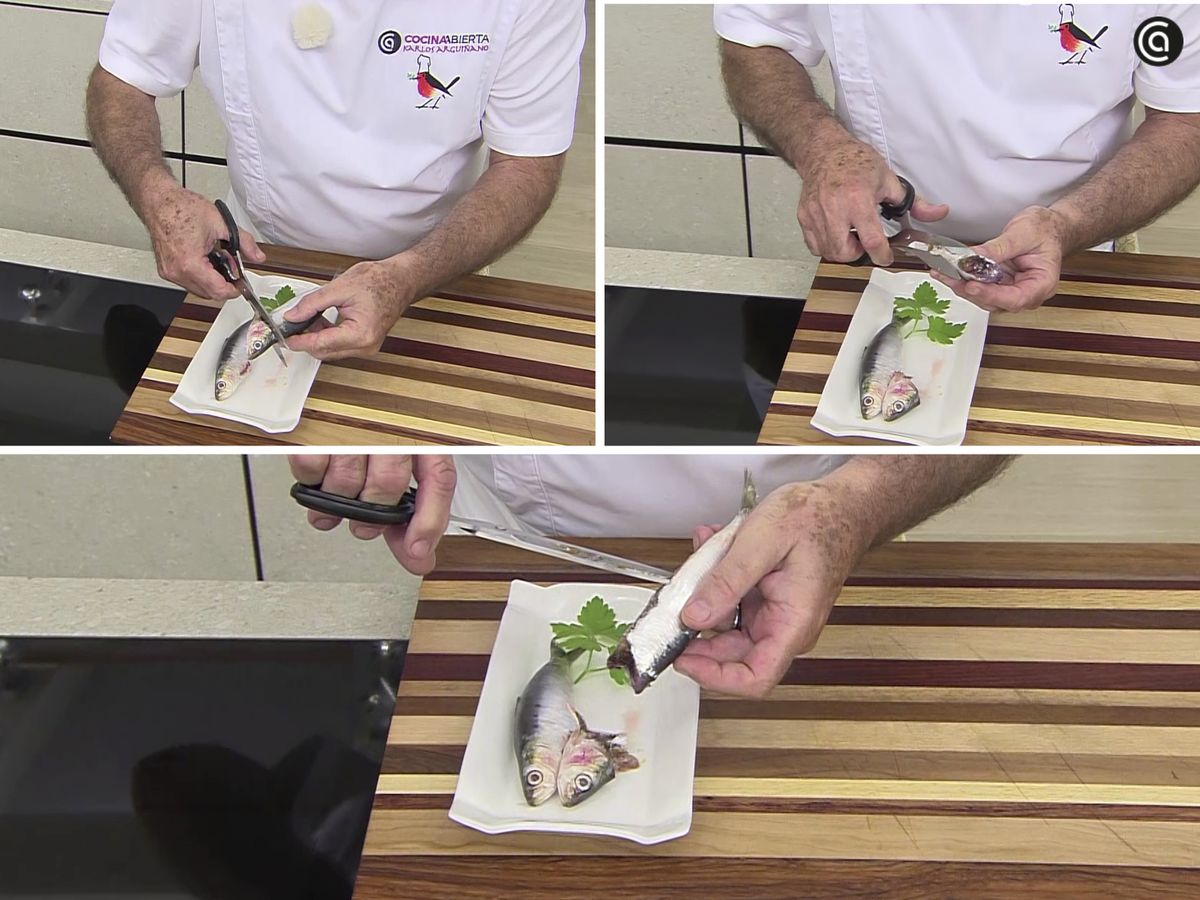 Cómo limpiar sardinas paso a paso