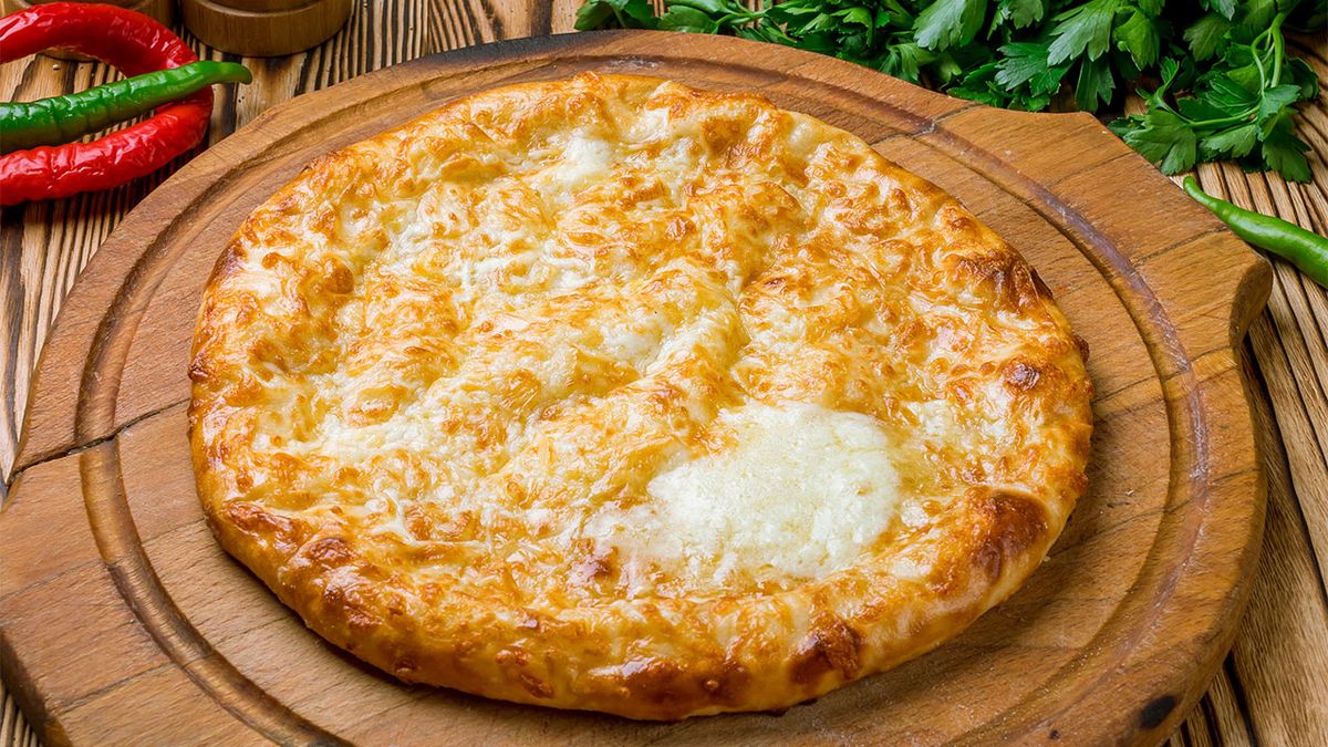 cocina recetas pan de queso georgiano khachapuri