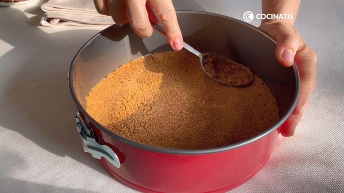 Preparamos la base de galletas