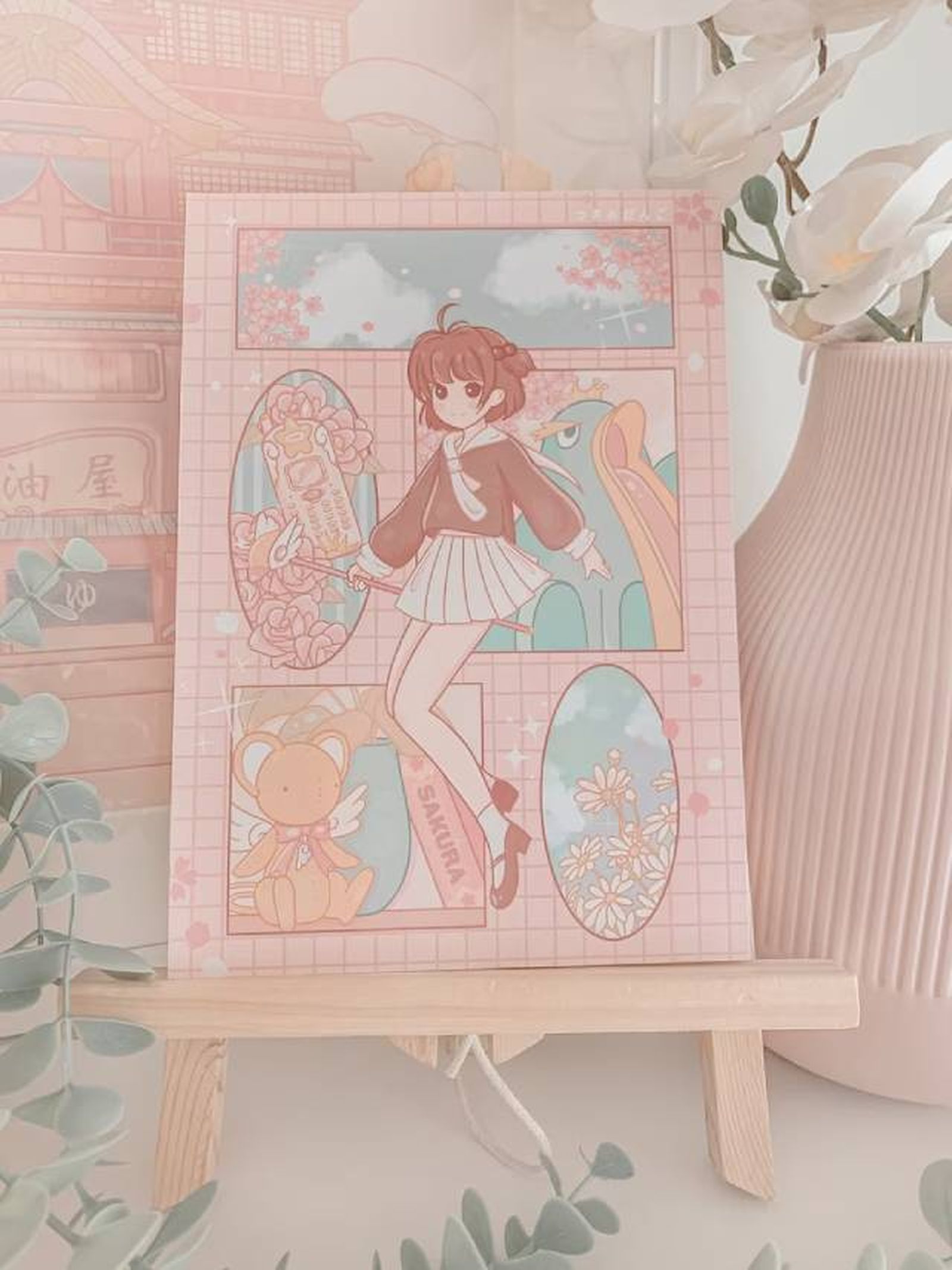 fan art sakura card captor etsy TsukimiDango fan art sakura card captor etsy TsukimiDango