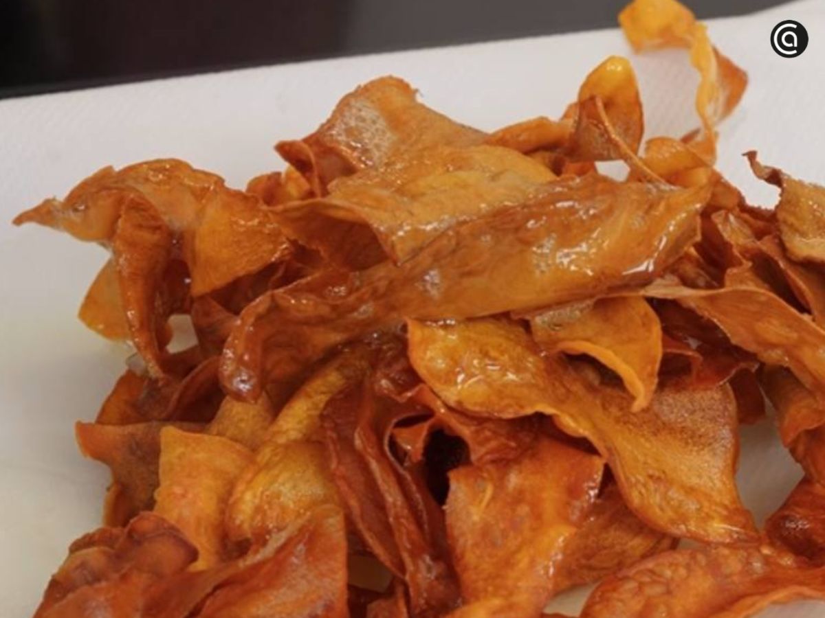 Crujientes y dulces, el aperitivo más sencillo con un producto de temporada.