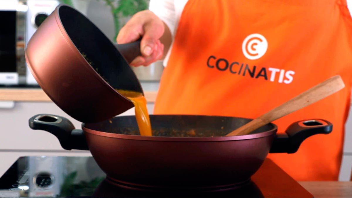 Receta de arroz caldoso marinero  paso 4