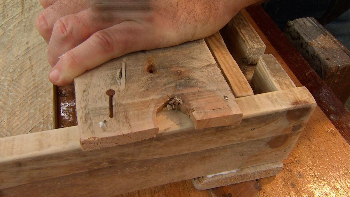 Hacer un botellero con un palé paso 9