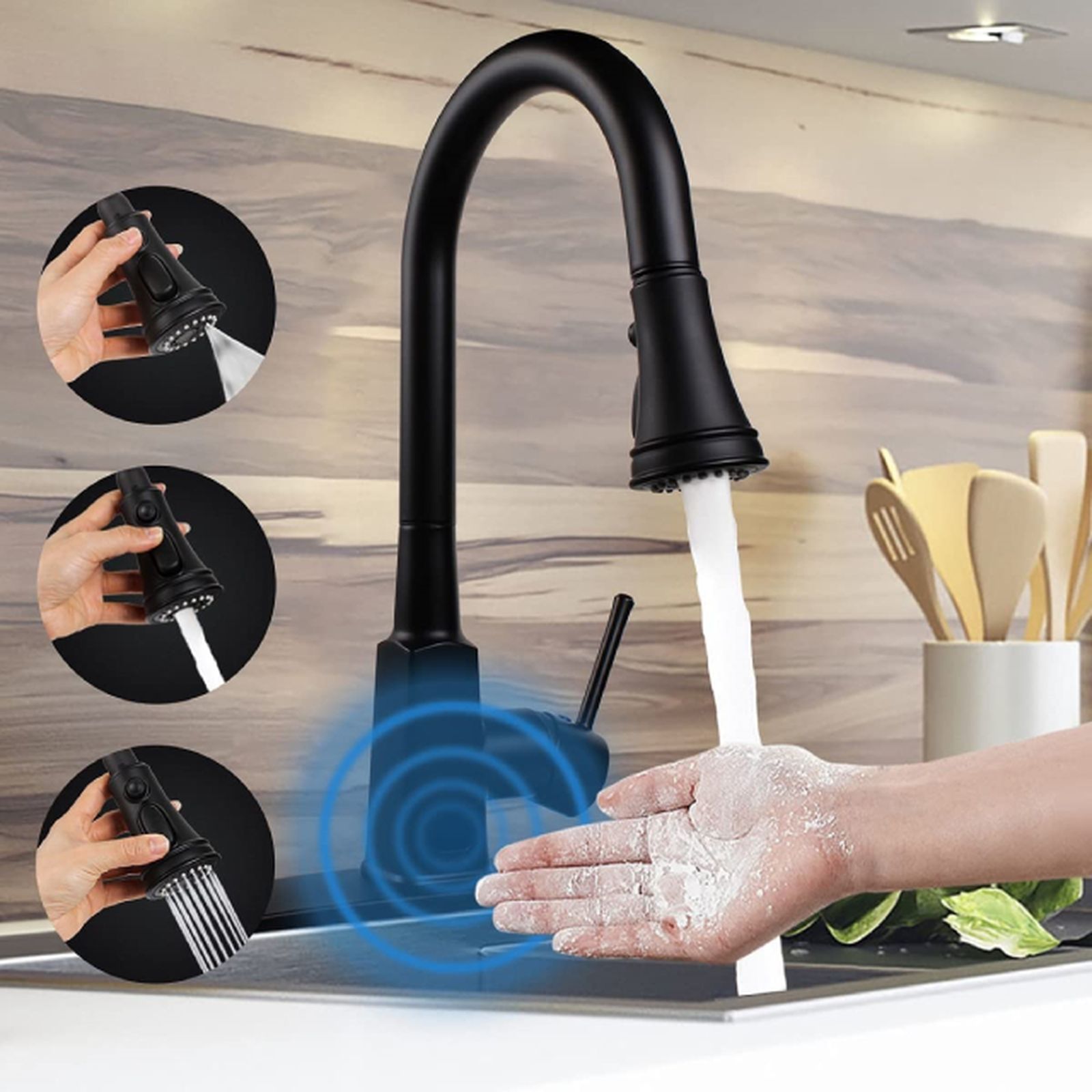 Grifería negra nueva tendencia para renovar la cocina 7 Grifería negra nueva tendencia para renovar la cocina 7