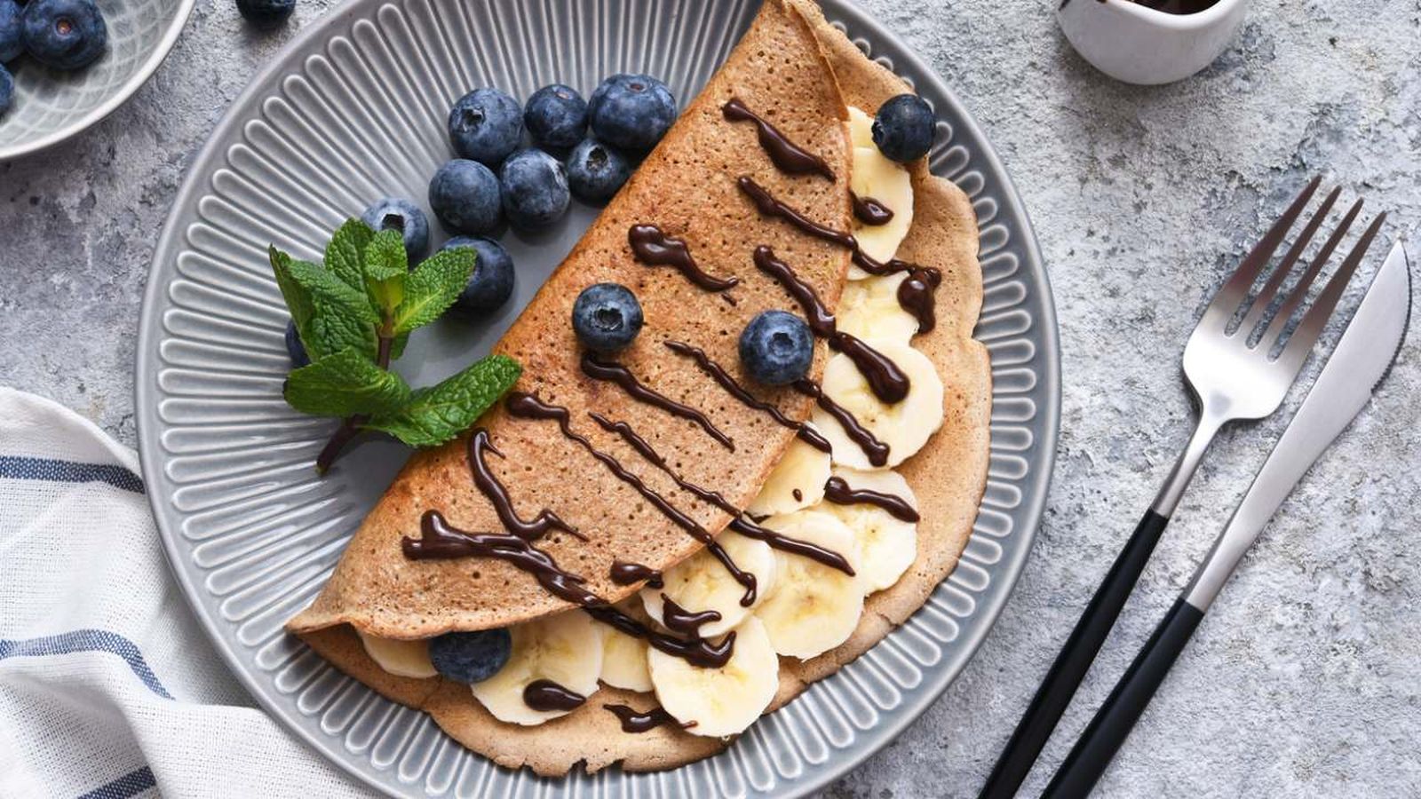 Crepes de avena