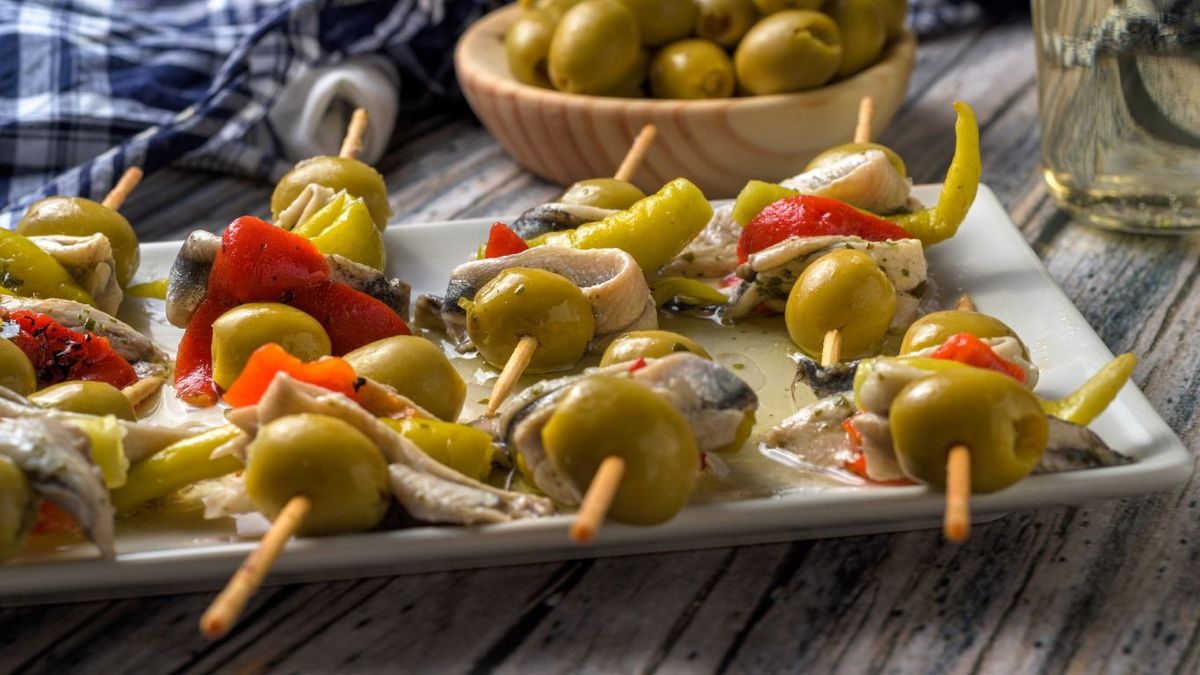 Gildas vascas con boquerón