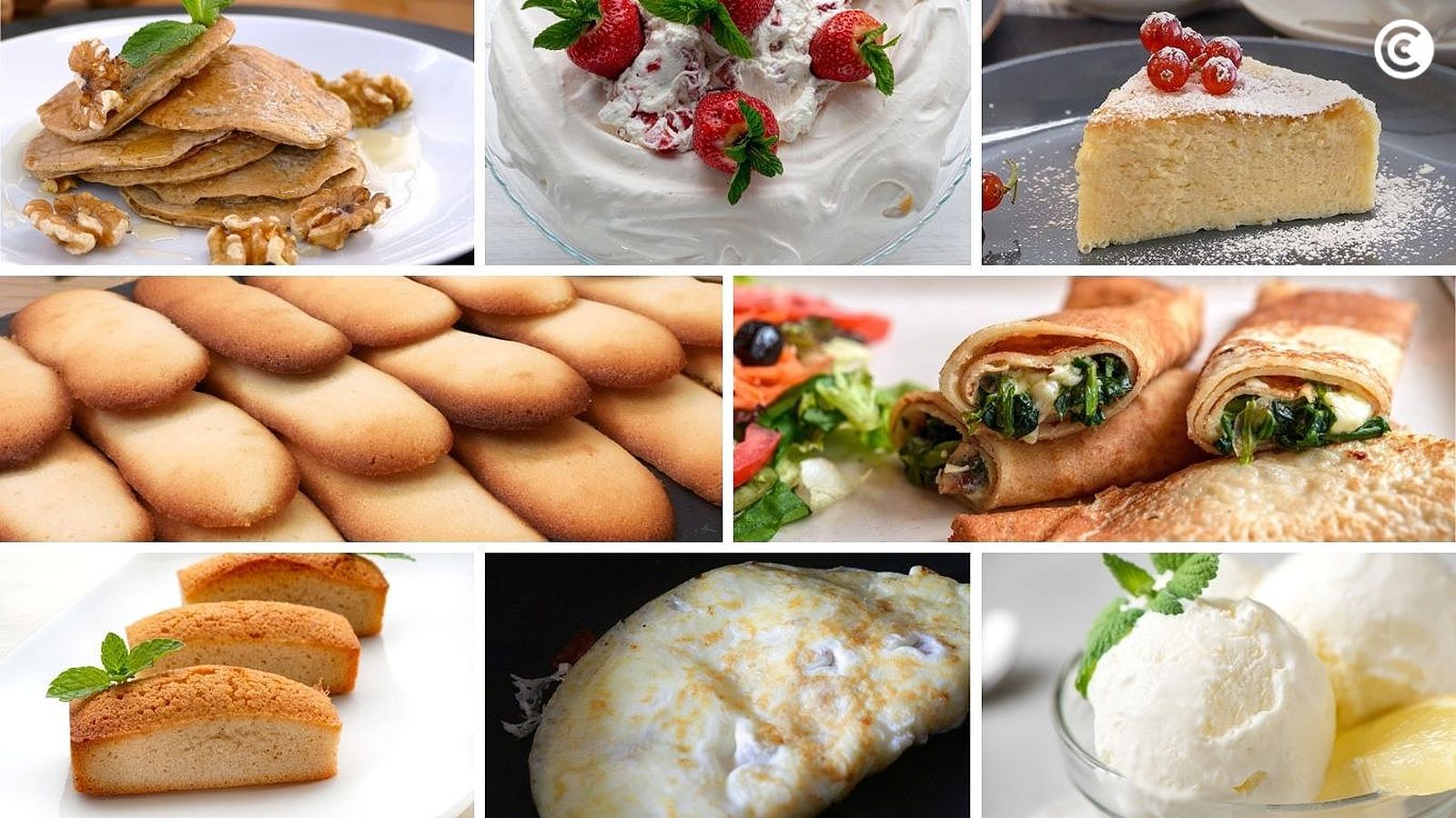 Recetas con claras de huevo