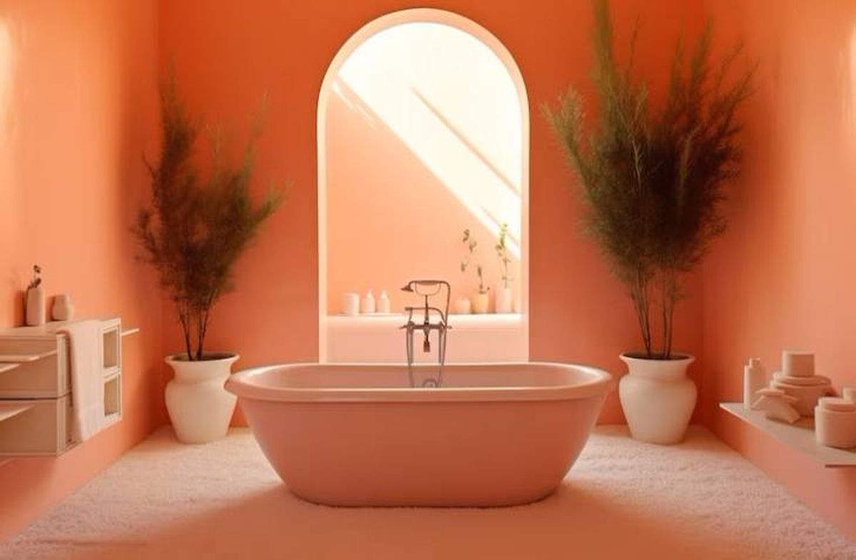 Microcemento en el baño 11