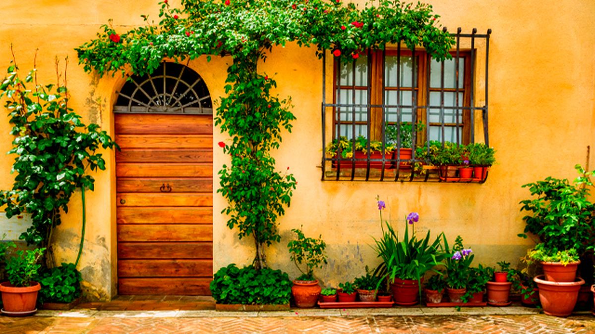 colores para fachadas de casas rusticas 1