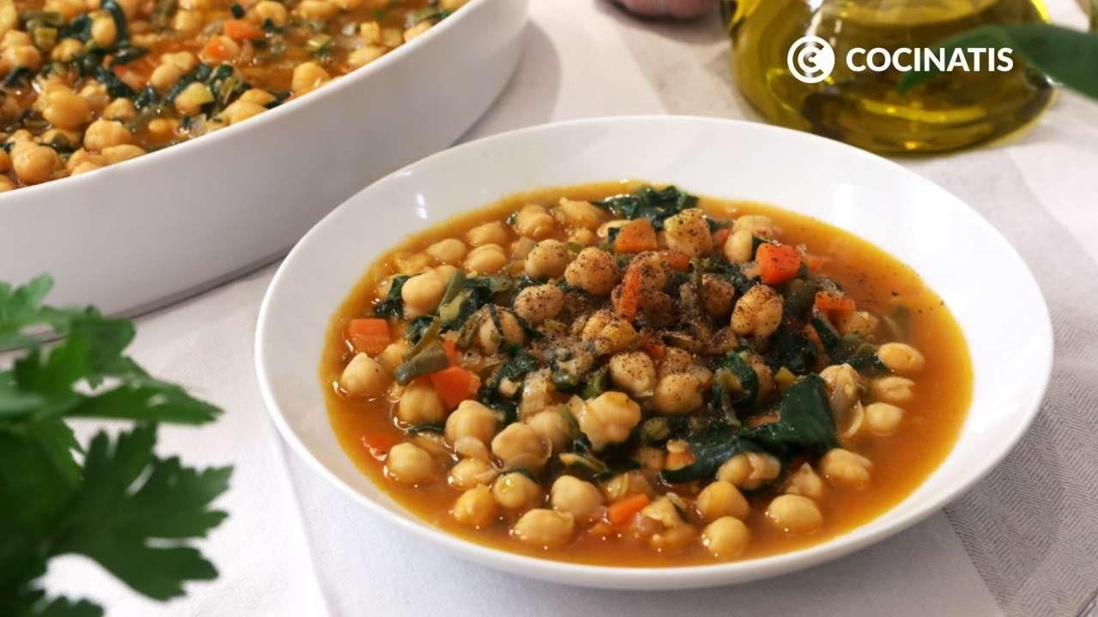 CTIS0985 receta garbanzos con verduras