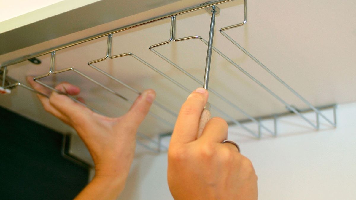 Colgador de copas paso 1