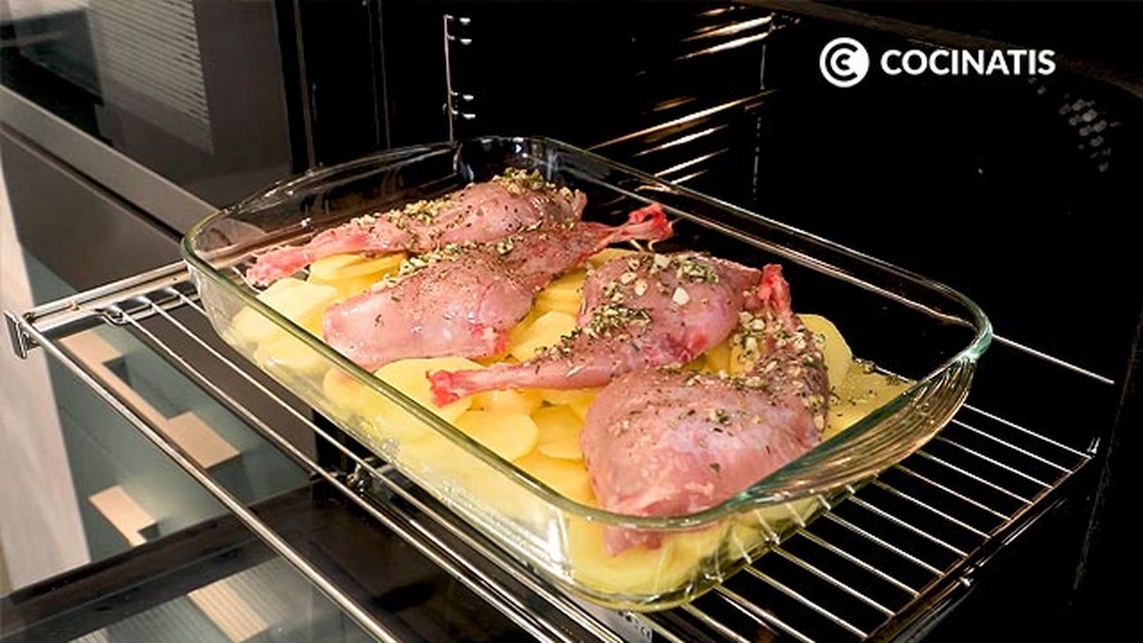 Receta de muslos de carne de conejo al horno paso 5 Receta de muslos de carne de conejo al horno paso 5