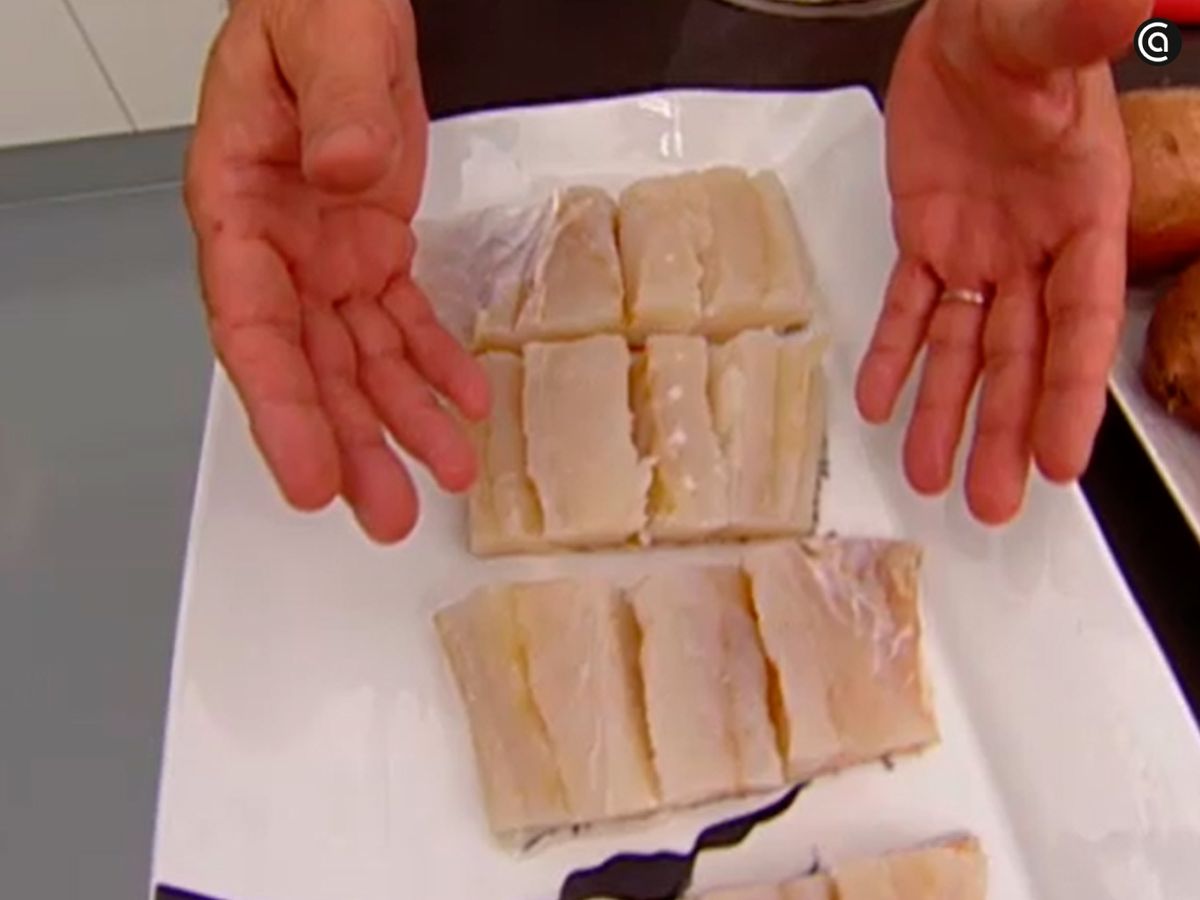 Sancocho canario - paso 1