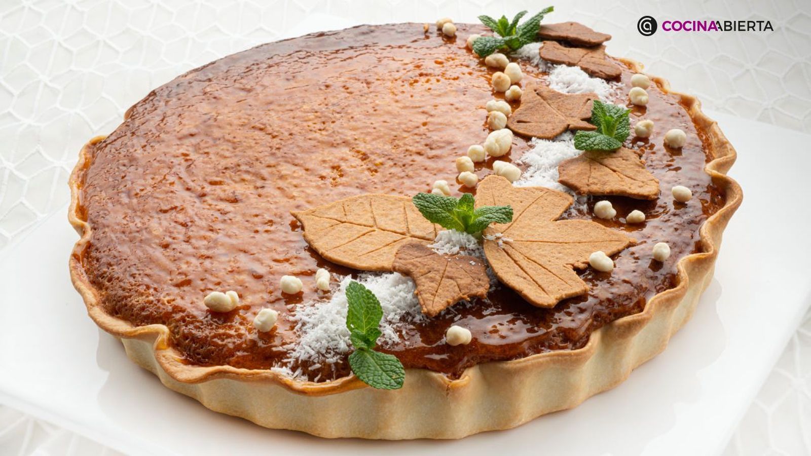Receta de tarta calabaza de Eva Arguiñano Receta de tarta calabaza de Eva Arguiñano
