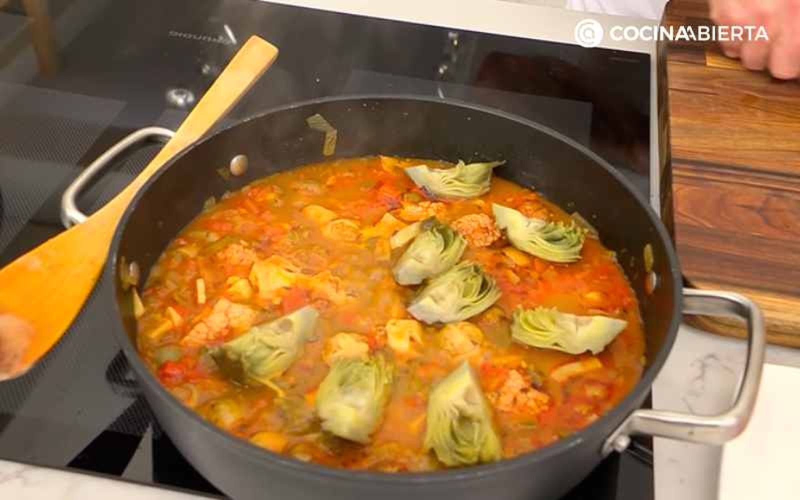 Agrega las verduras Agrega las verduras