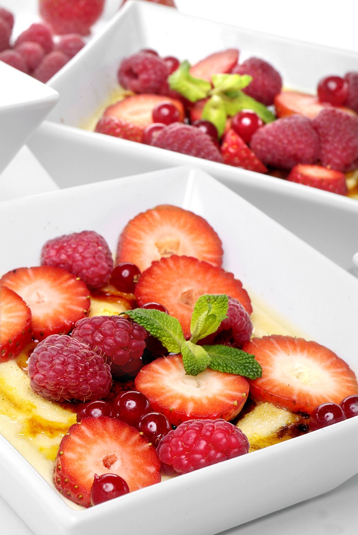 CREMA BRULEE CON FRUTOS ROJOS